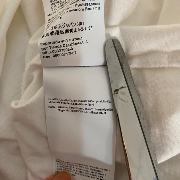 HUGO BOSS Men’s Green Label T shirt Sz M - Picture 9 of 10